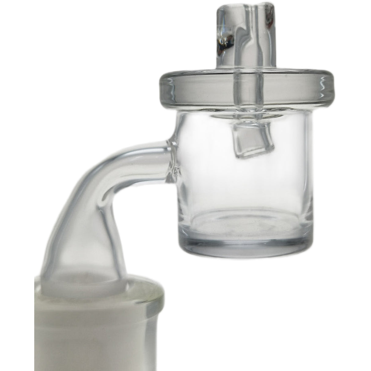 Thick Ass Glass Quartz Carb Cap w/ Directional Air-Flow & Handle