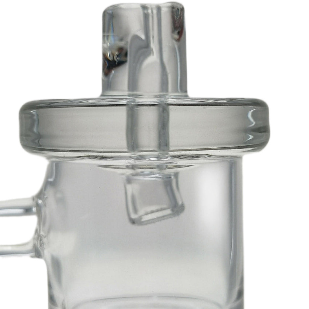 Thick Ass Glass Quartz Carb Cap w/ Directional Air-Flow & Handle