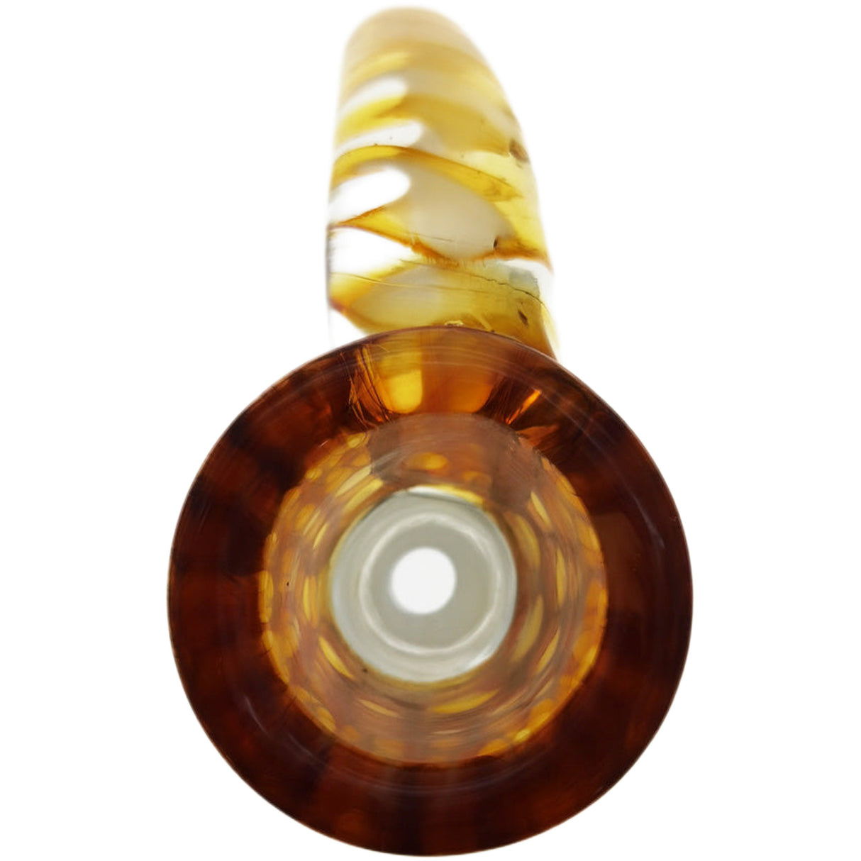 Thick Ass Glass Quartz Horn Handle Slide | 14-19mm Bong Accessory