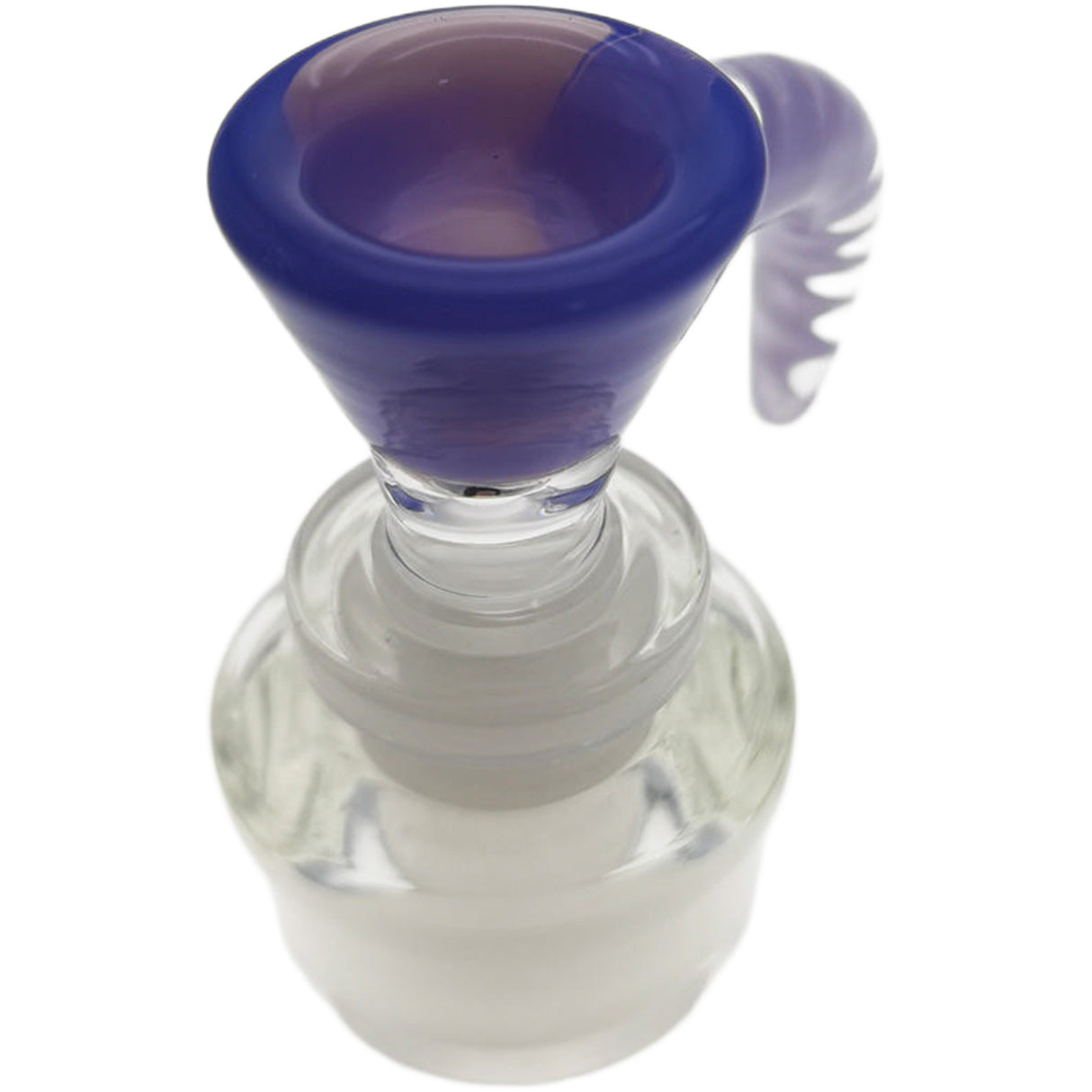 Thick Ass Glass Quartz Horn Handle Slide | 14-19mm Bong Accessory