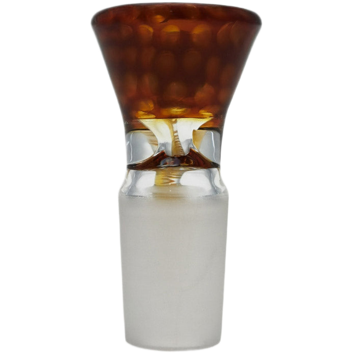 Thick Ass Glass Quartz Horn Handle Slide | 14-19mm Bong Accessory