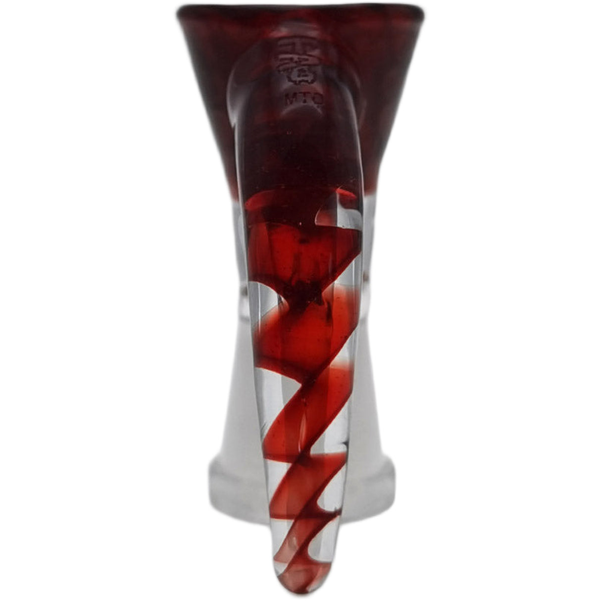 Thick Ass Glass Quartz Horn Handle Slide | 14-19mm Bong Accessory
