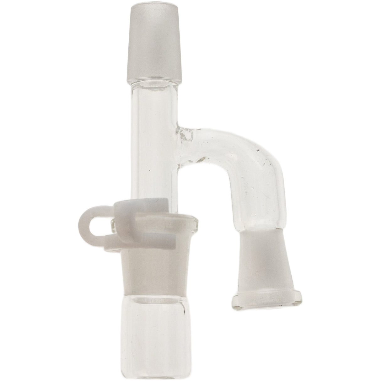 Thick Ass Glass Reclaim Adapter w/ Dish & Keck Clip - 14MM Male to Female