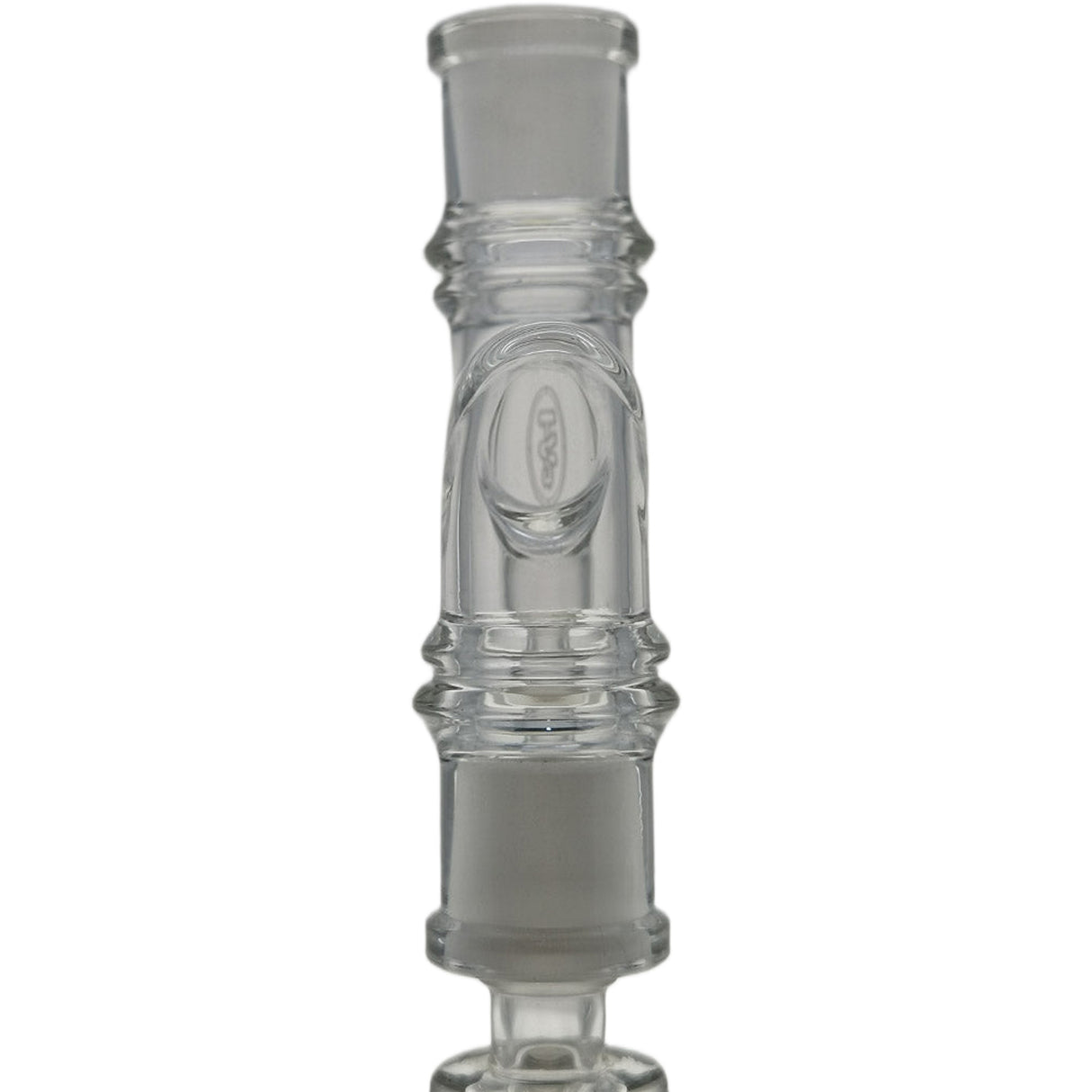 Thick Ass Glass Reclaim Adapter w/ Dish & Keck Clip - 14MM Male to Female