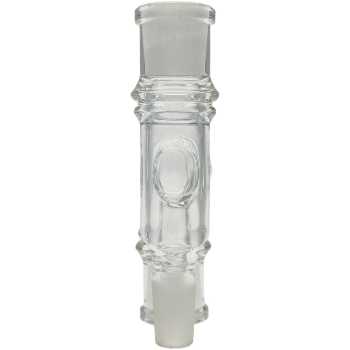 Thick Ass Glass Reclaim Adapter w/ Dish & Keck Clip - 14MM Male to Female