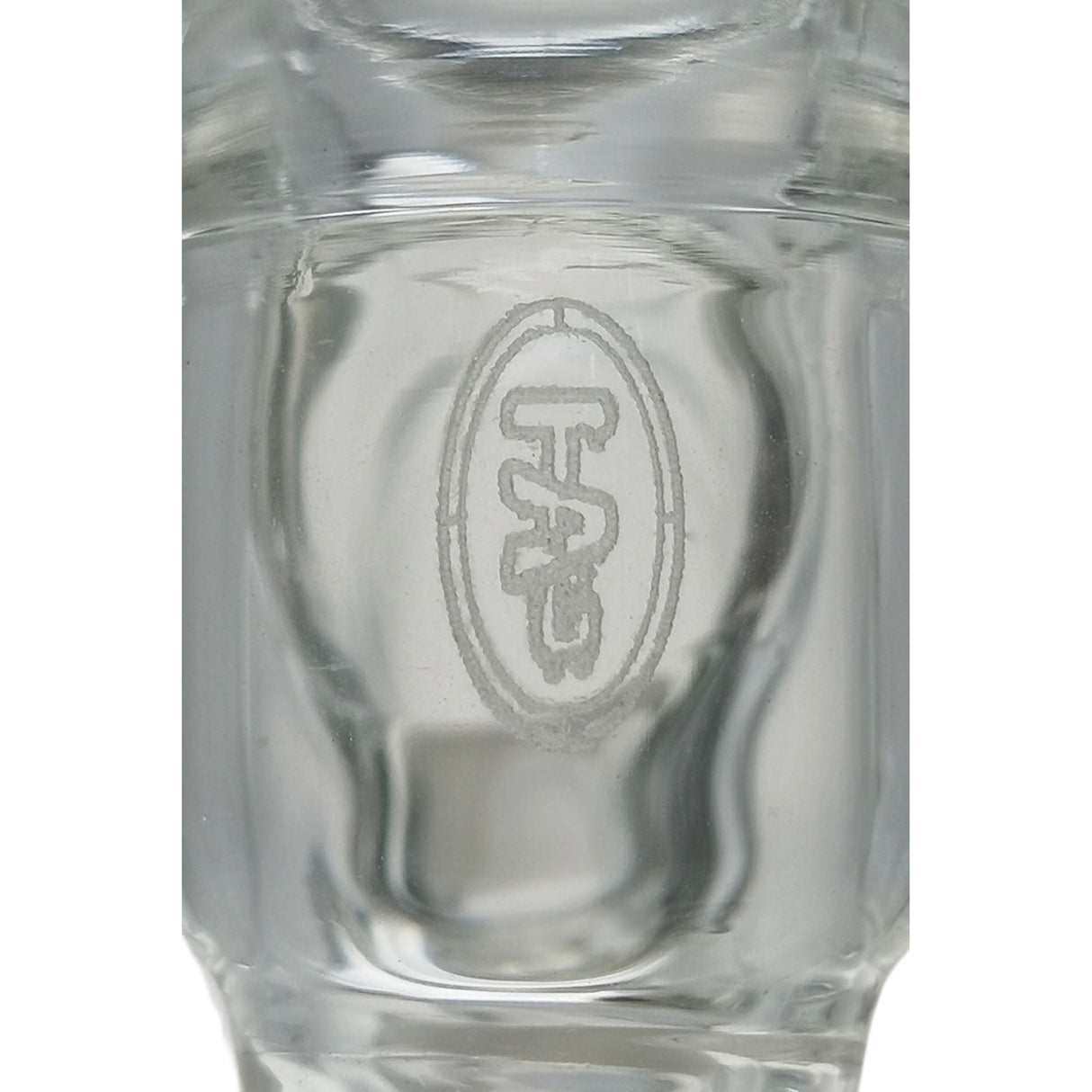 Thick Ass Glass Reclaim Adapter w/ Dish & Keck Clip - 14MM Male to Female