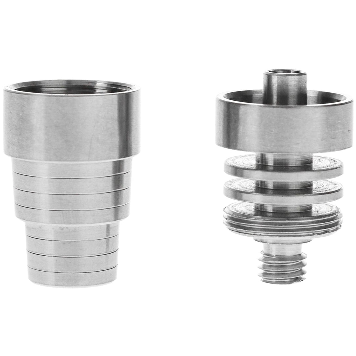 Thick Ass Glass Versatile Titanium Domeless Nail 14/18MM - Male/Female Fit