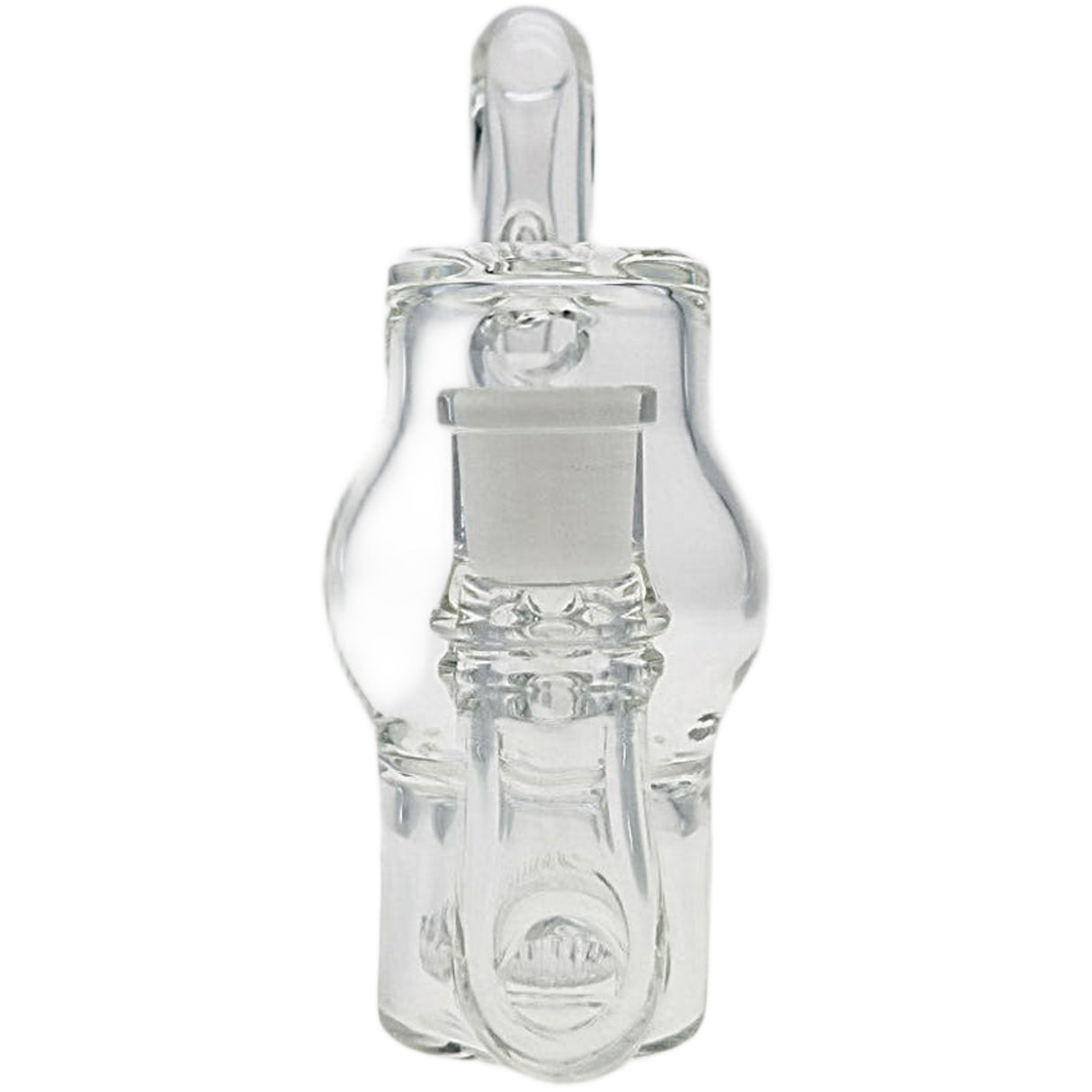 Thick Ass Glass 5.5" Showerhead Ashcatcher with Recycler - 14MM Joint