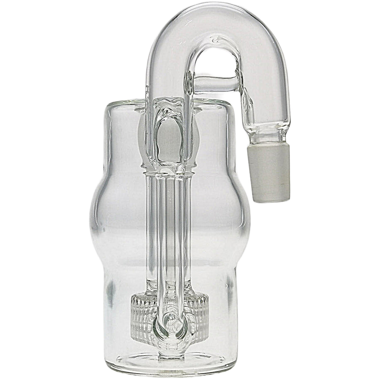 Thick Ass Glass 6.5" Matrix Ash Catcher 18MM M-F Super Slit Percolator