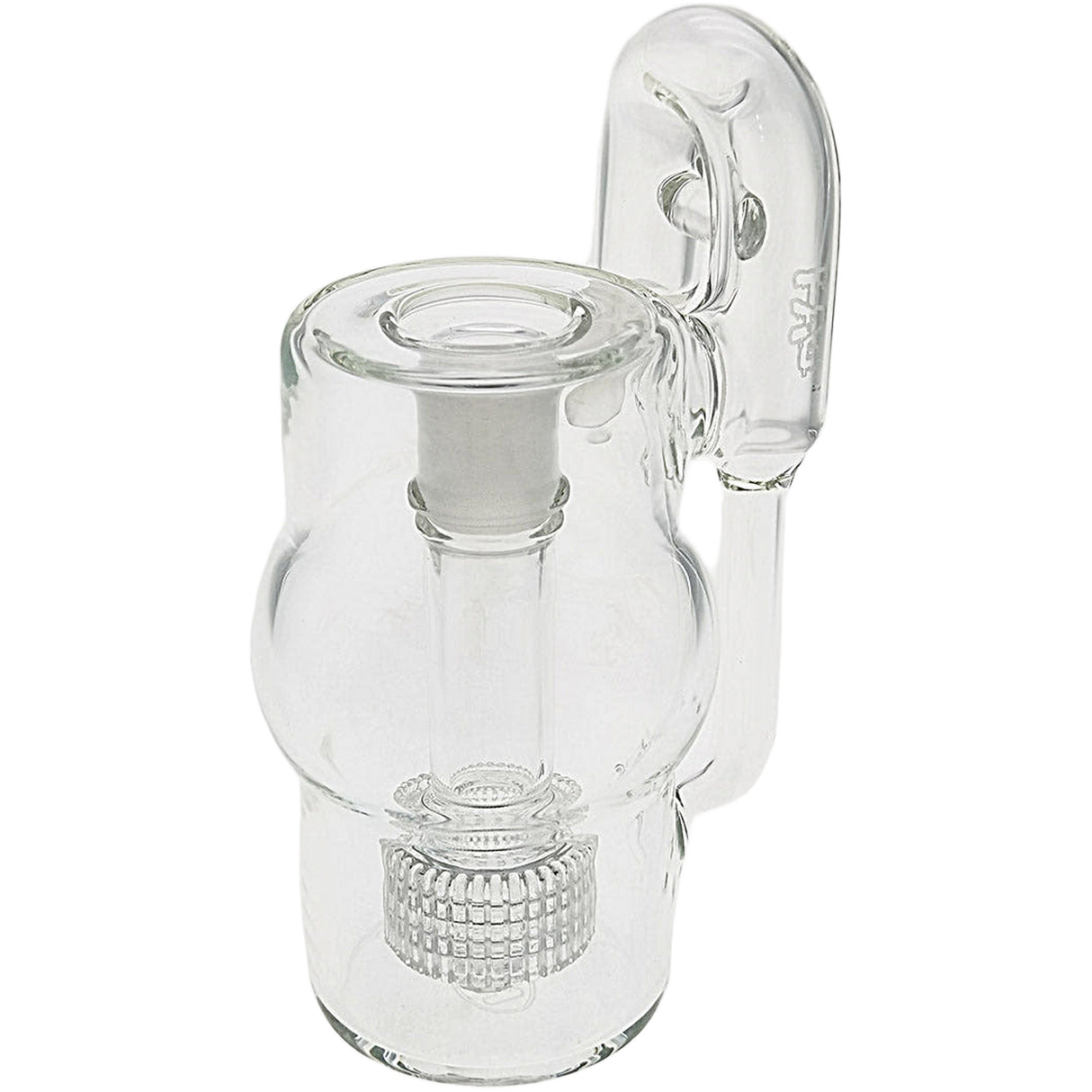 Thick Ass Glass 6.5" Matrix Ash Catcher 18MM M-F Super Slit Percolator