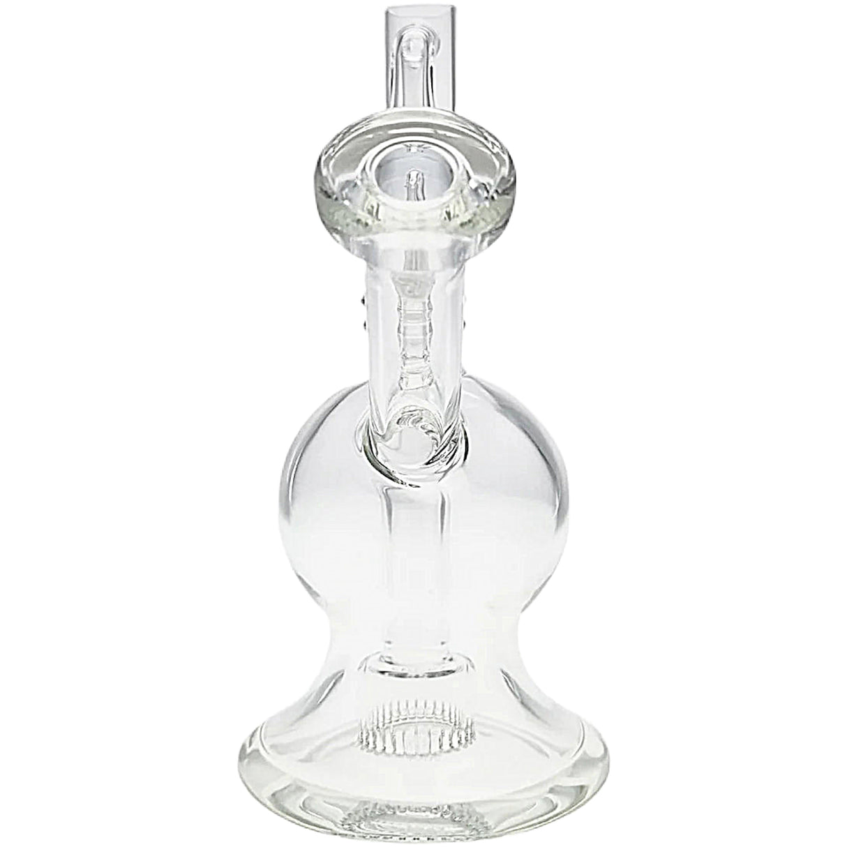 Thick Ass Glass 6" Globe Rig w/ Froth Showerhead Percolator 14MM Female