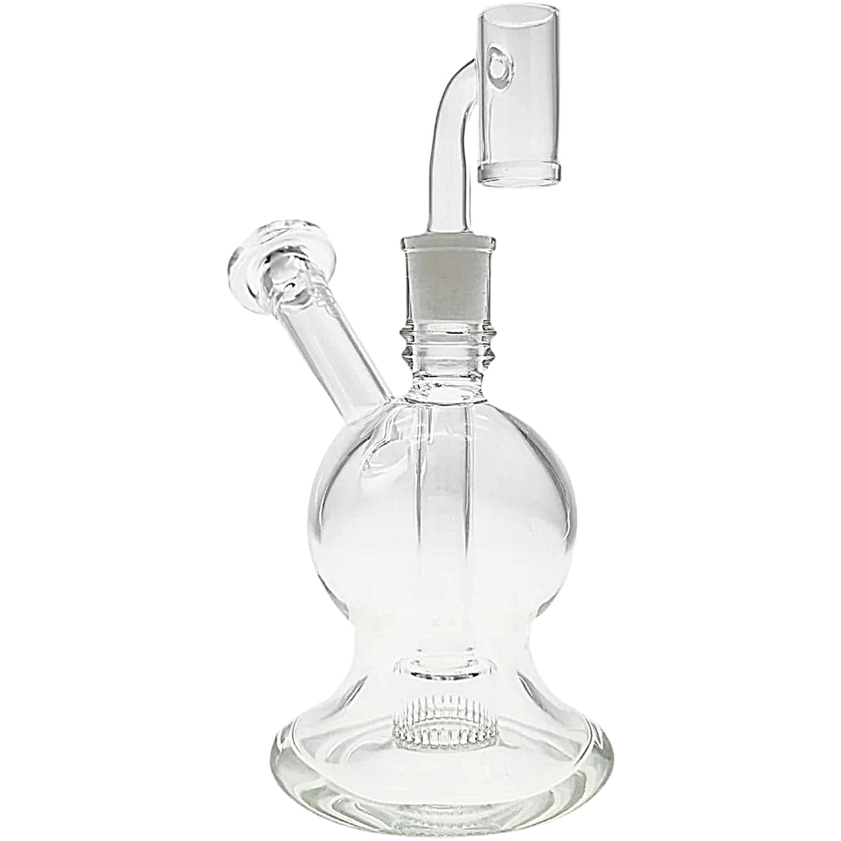 Thick Ass Glass 6" Globe Rig w/ Froth Showerhead Percolator 14MM Female