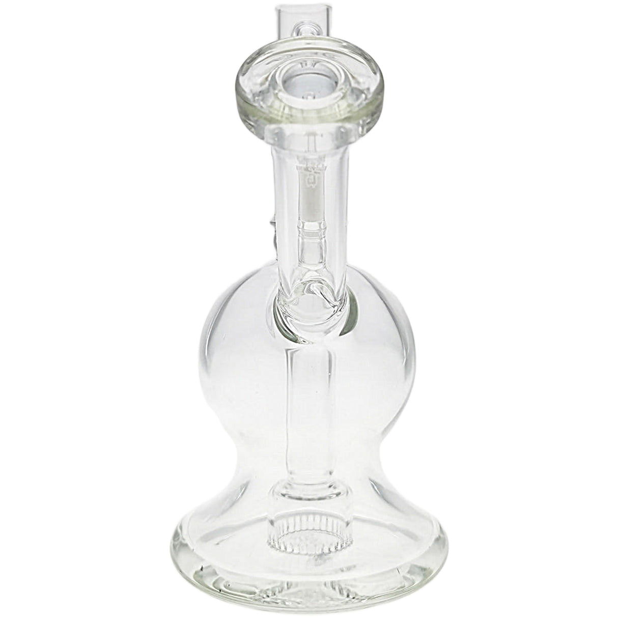 Thick Ass Glass 6" Globe Rig w/ Froth Showerhead Percolator 14MM Female