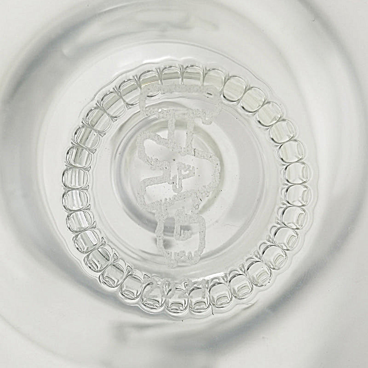 Thick Ass Glass 6" Globe Rig w/ Froth Showerhead Percolator 14MM Female