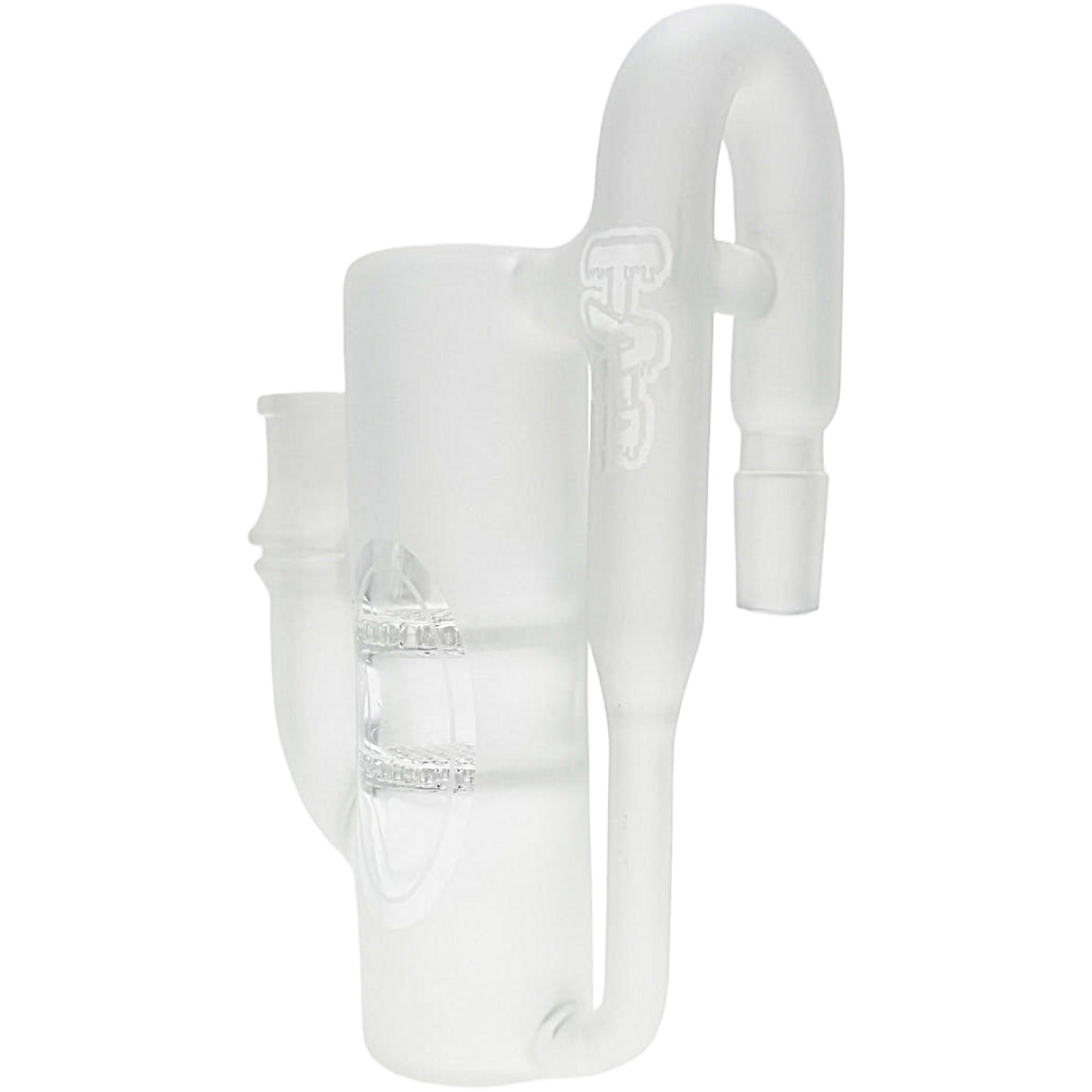 Thick Ass Glass 8.25" Double Honeycomb Ash Catcher 50x5mm with Recycling - 18MM Joint