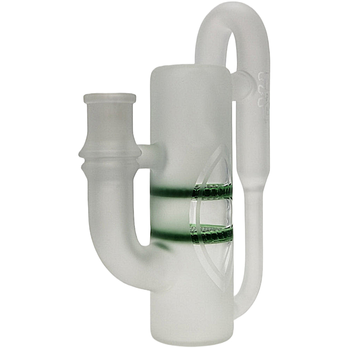 Thick Ass Glass 8.25" Double Honeycomb Ash Catcher 50x5mm with Recycling - 18MM Joint