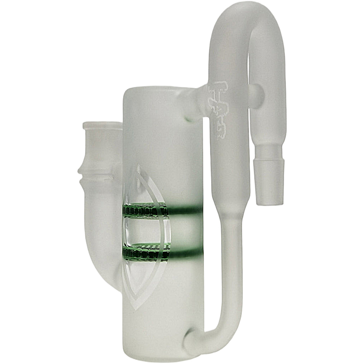 Thick Ass Glass 8.25" Double Honeycomb Ash Catcher 50x5mm with Recycling - 18MM Joint