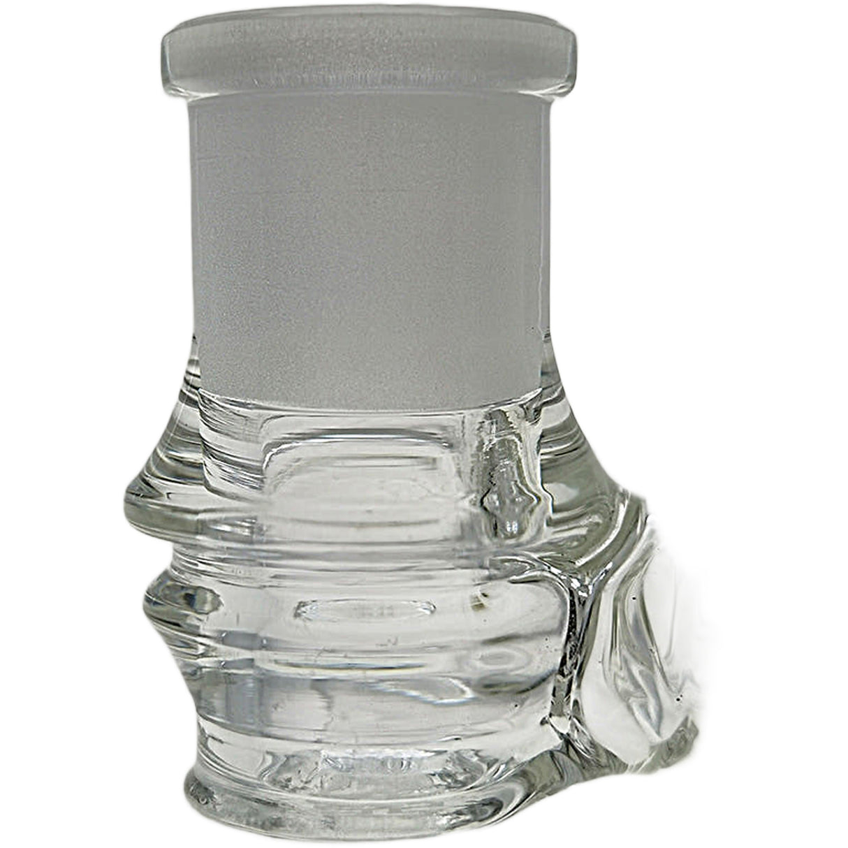 Thick Ass Glass No-Drop Double Joint Bong Adapter