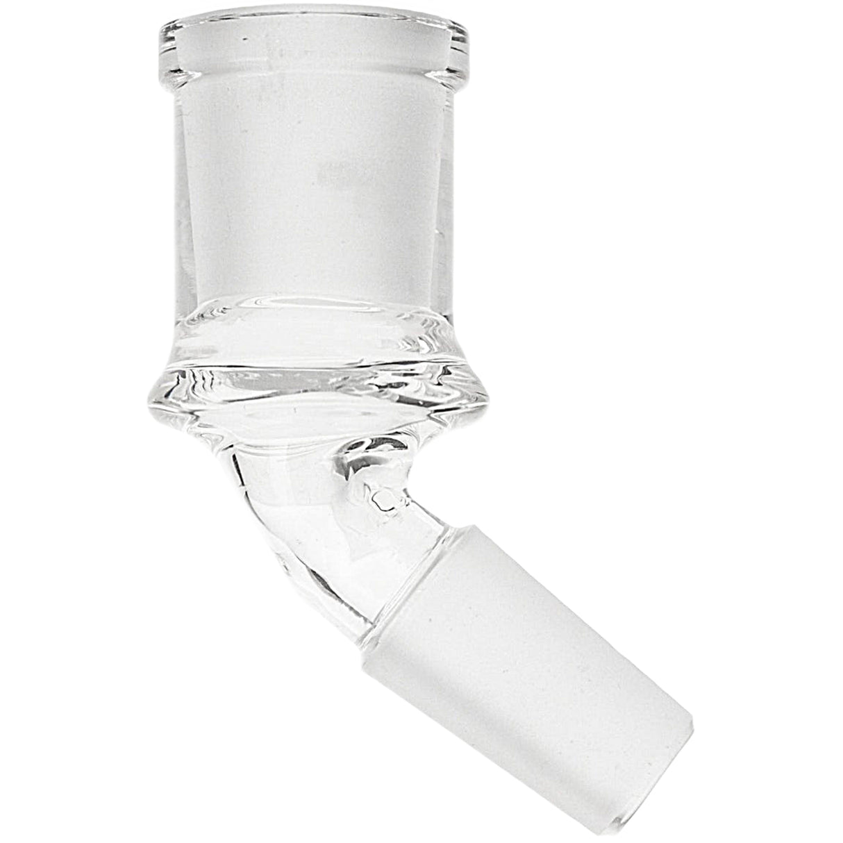 Thick Ass Glass Quartz Angle Adapter - Customizable Bong Connection