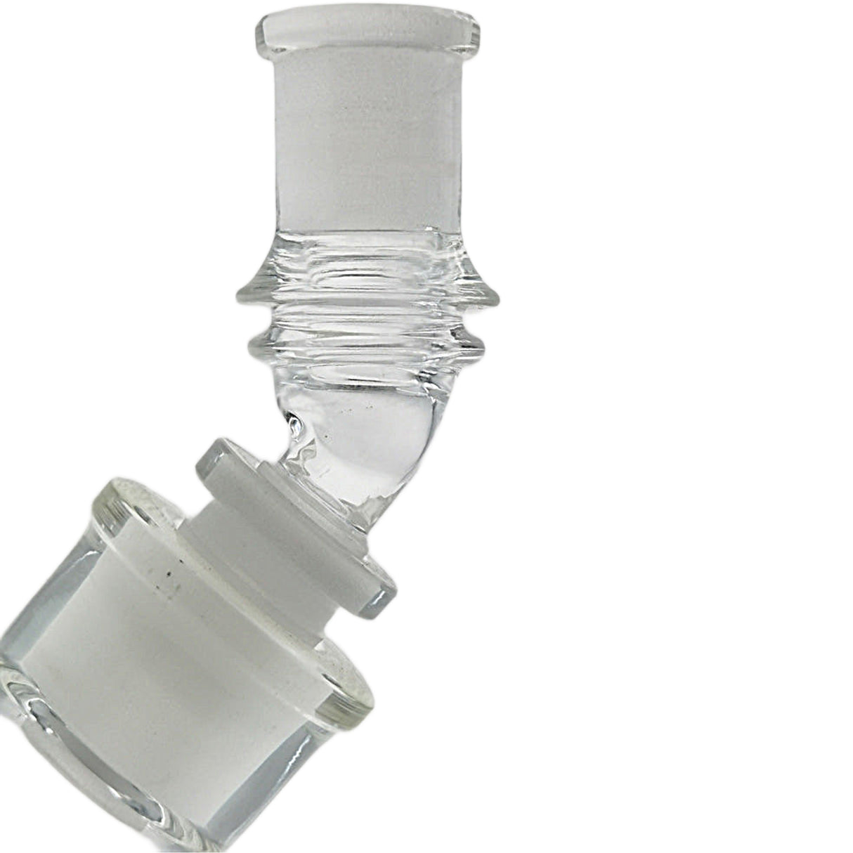 Thick Ass Glass Quartz Angle Adapter - Customizable Bong Connection