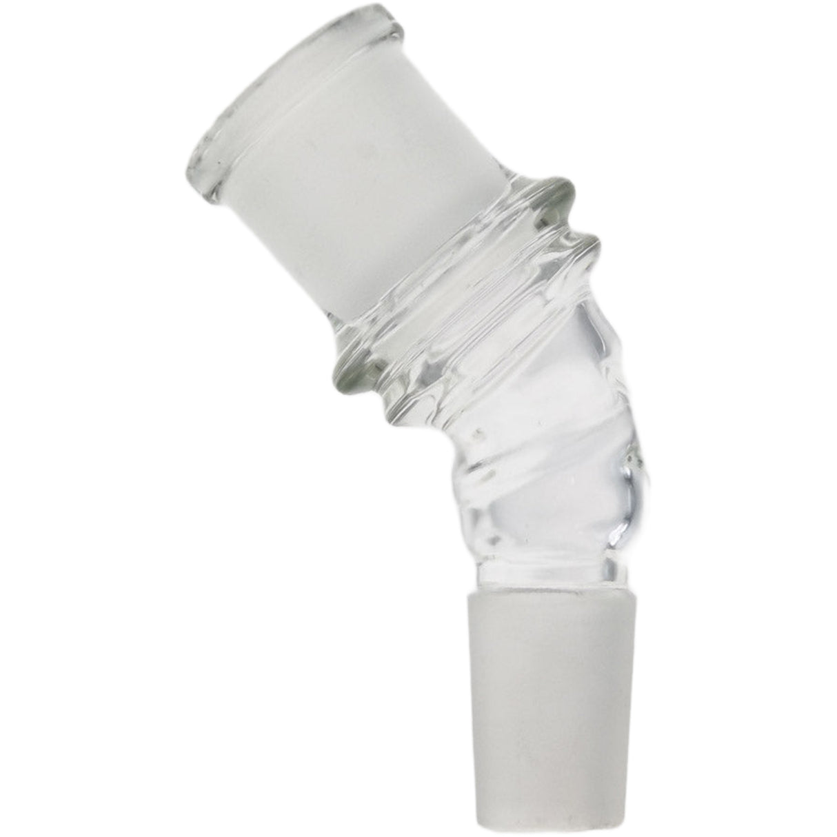 Thick Ass Glass Quartz Angle Adapter - Customizable Bong Connection