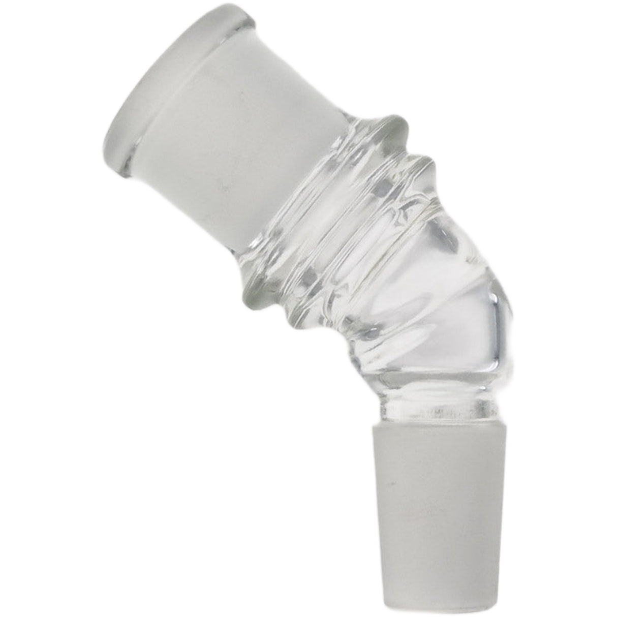 Thick Ass Glass Quartz Angle Adapter - Customizable Bong Connection