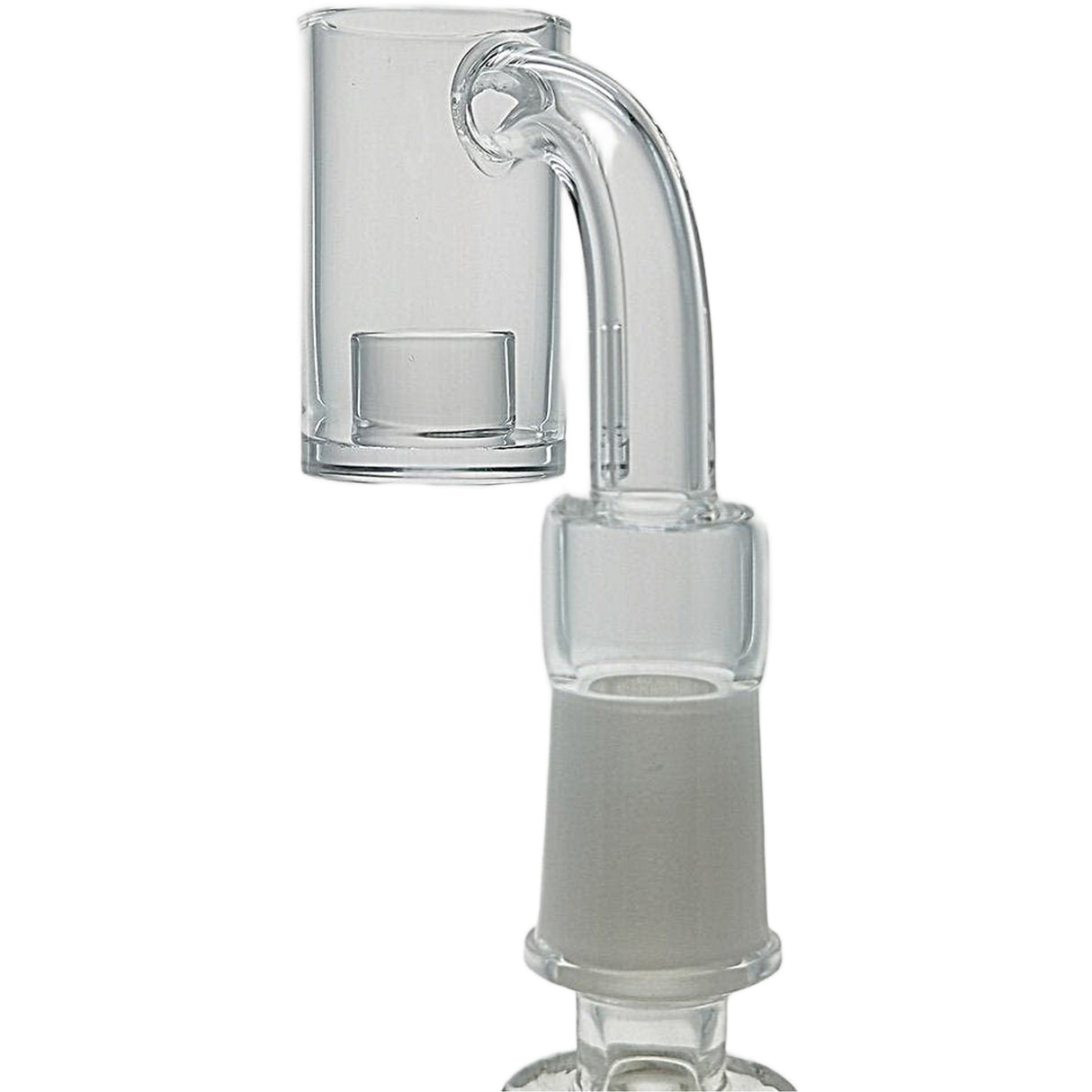 Thick Ass Glass Quartz Banger Flat Top w/ 10MM Core High Flow 25x2-4MM