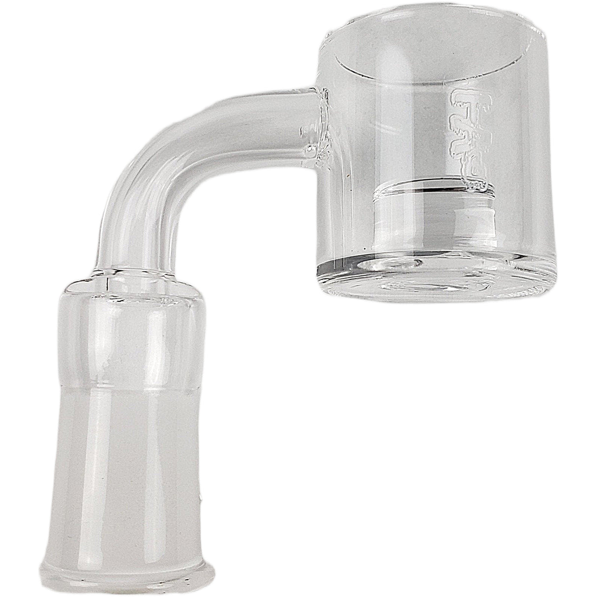 Thick Ass Glass Quartz Banger Flat Top w/ 10MM Core High Flow 25x2-4MM