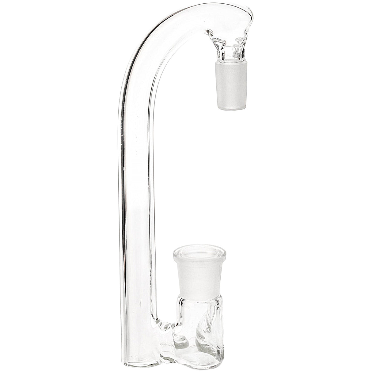 Thick Ass Glass Quartz Drop Down Adapter - 3" Drop for Bongs & Concentrates