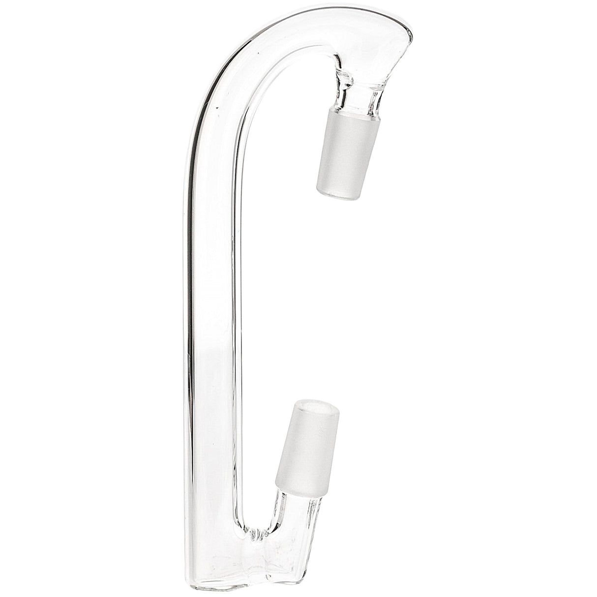 Thick Ass Glass Quartz Drop Down Adapter - 3" Drop for Bongs & Concentrates