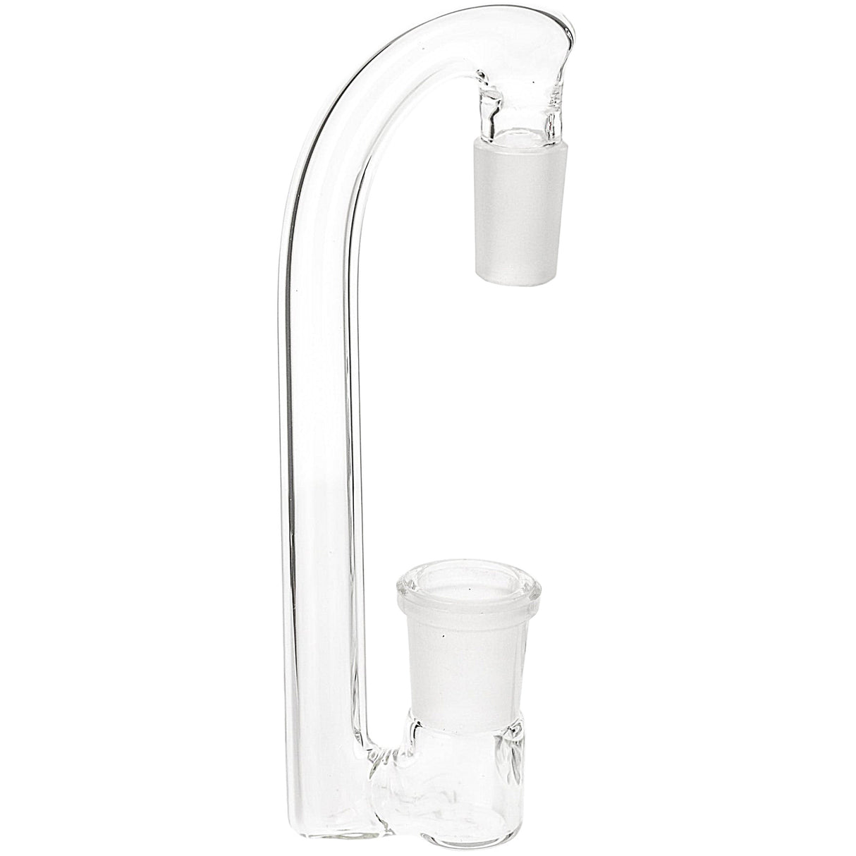 Thick Ass Glass Quartz Drop Down Adapter - 3" Drop for Bongs & Concentrates