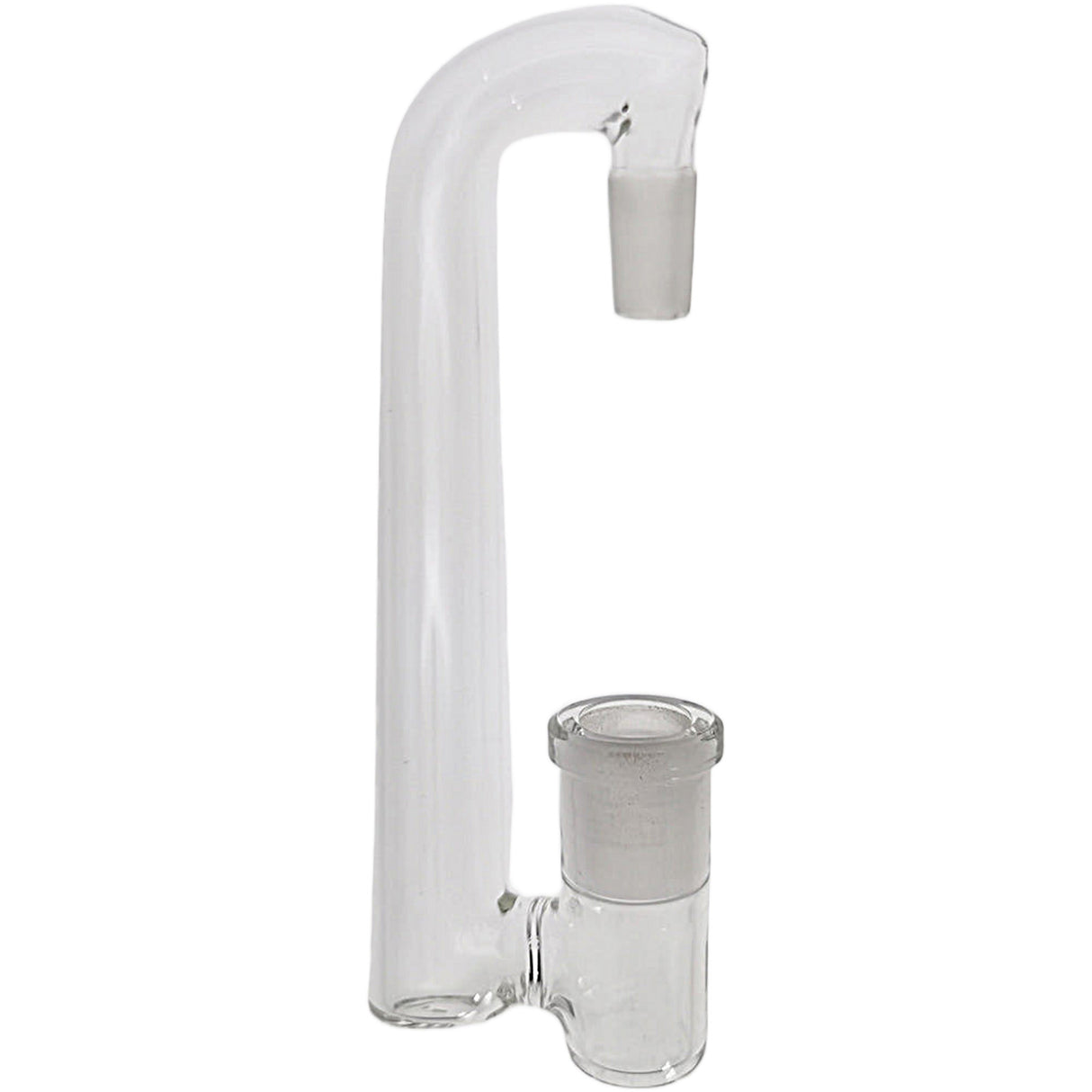 Thick Ass Glass Quartz Drop Down Adapter - 3" Drop for Bongs & Concentrates