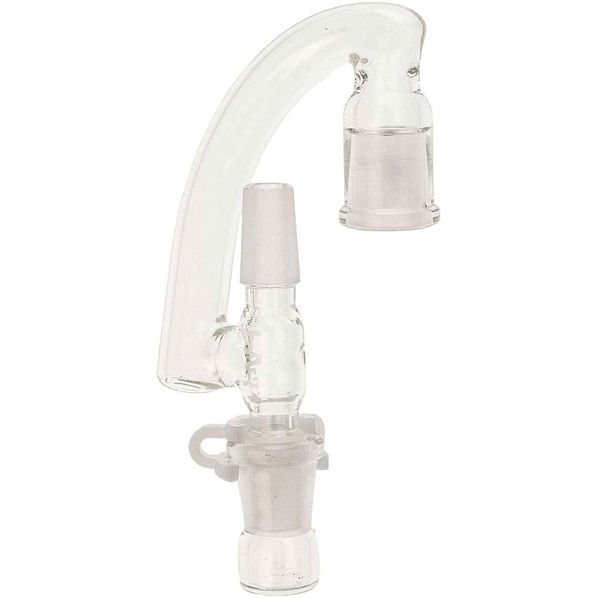 Thick Ass Glass Reclaim Adapter - 0.5" Drop Down for Bongs, 14-18mm Compatibility