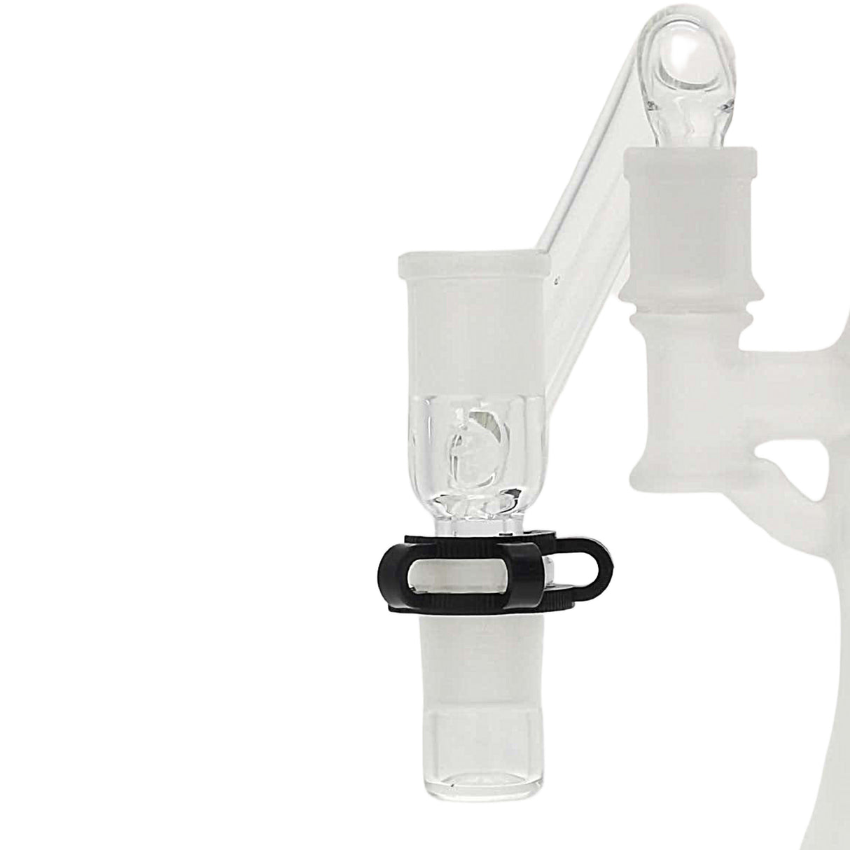 Thick Ass Glass Reclaim Adapter - 0.5" Drop Down for Bongs, 14-18mm Compatibility