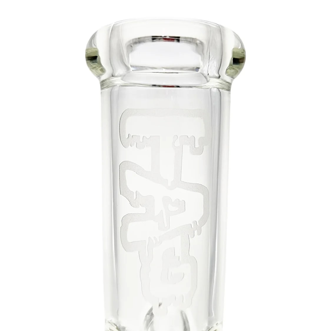 Thick Ass Glass 16" Glass Double Honeycomb Bong w/ Spinning Guard