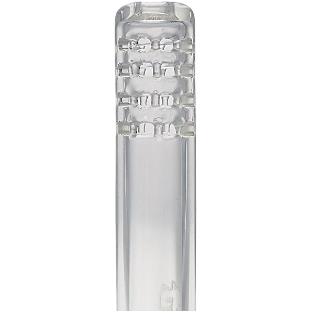 Thick Ass Glass 18MM Downstem - 32 Slit Multiplying Rod for Enhanced Filtration