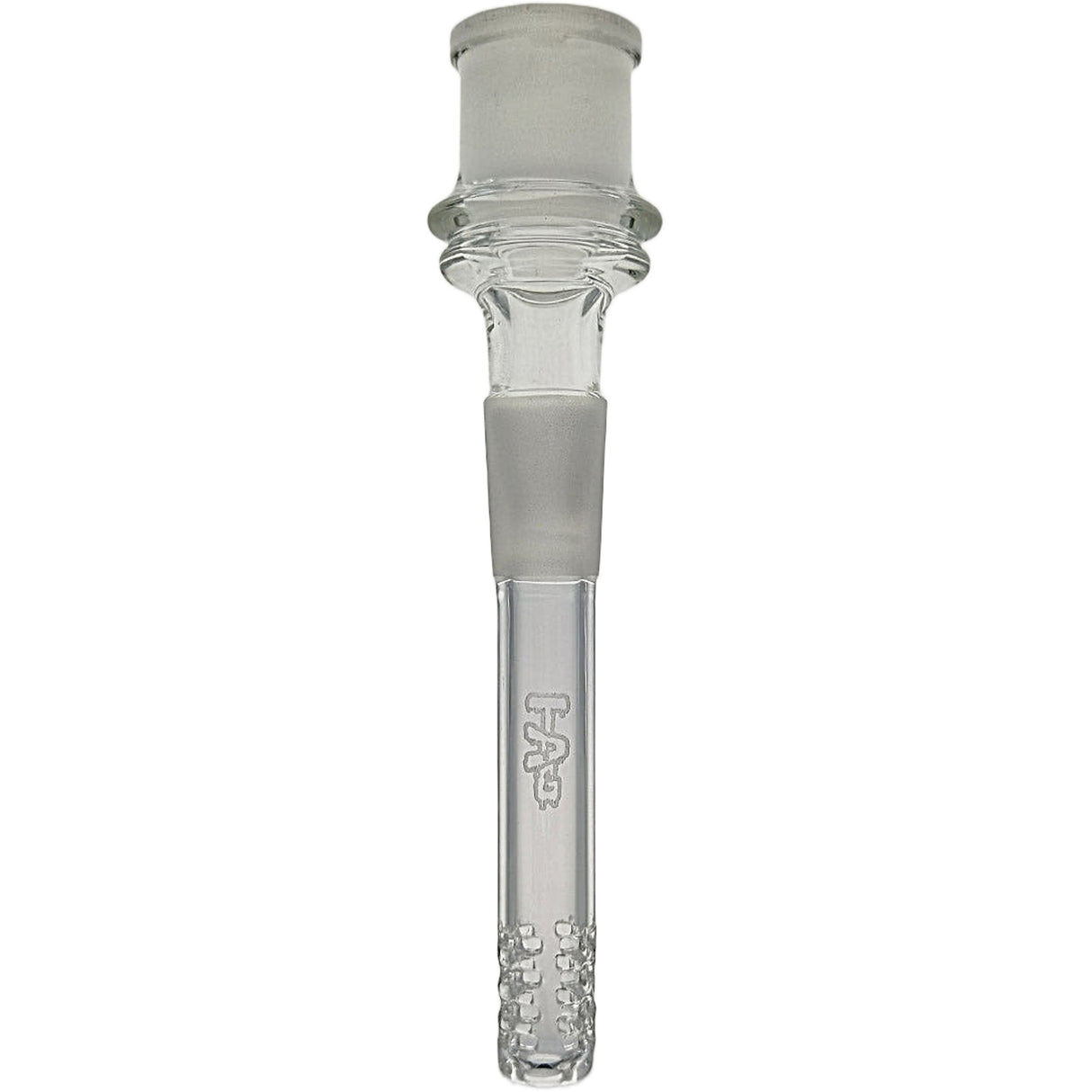 Thick Ass Glass 18MM Downstem - 32 Slit Multiplying Rod for Enhanced Filtration