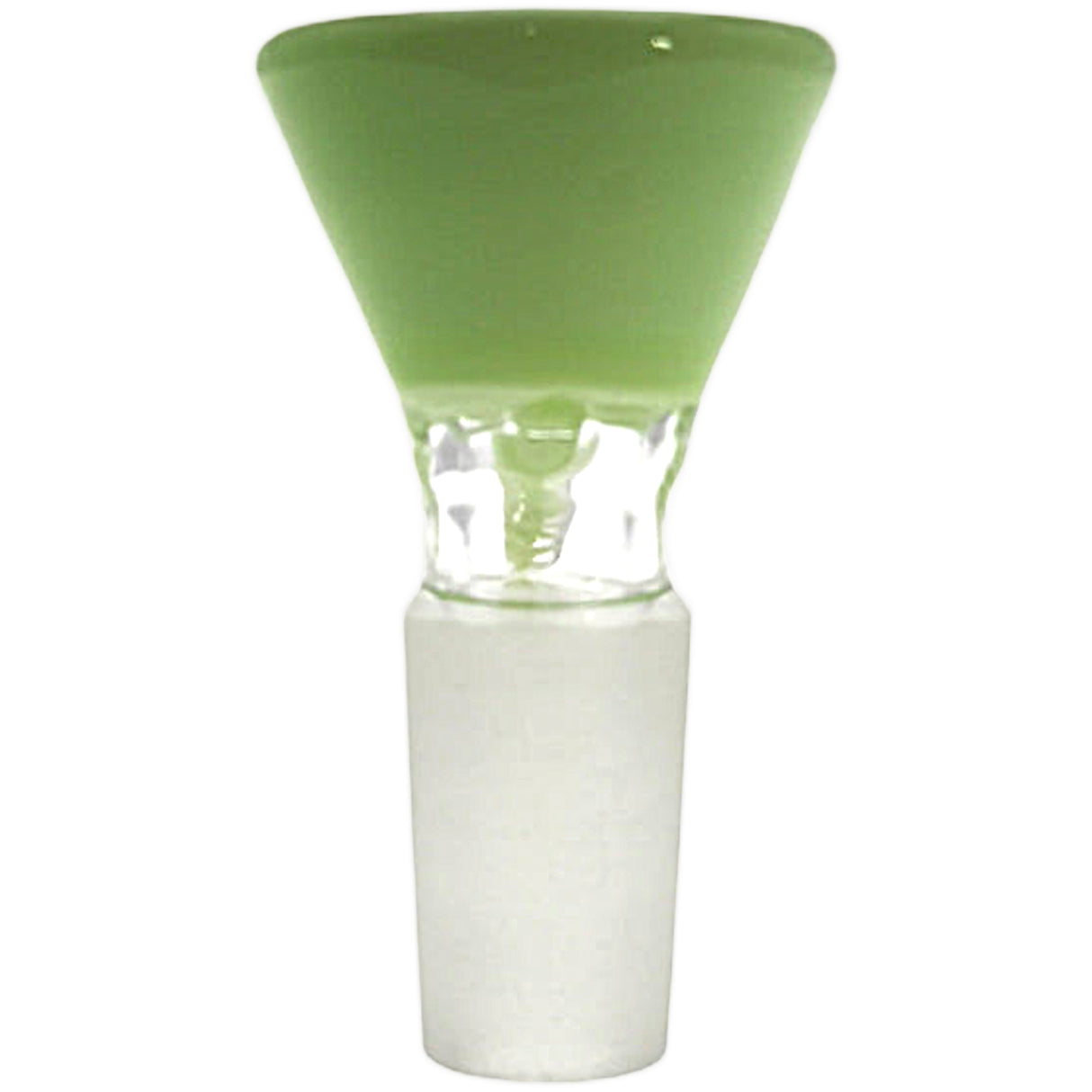 Thick Ass Glass 4-Hole Disc Screen Bong Slide w/ Horn Handle