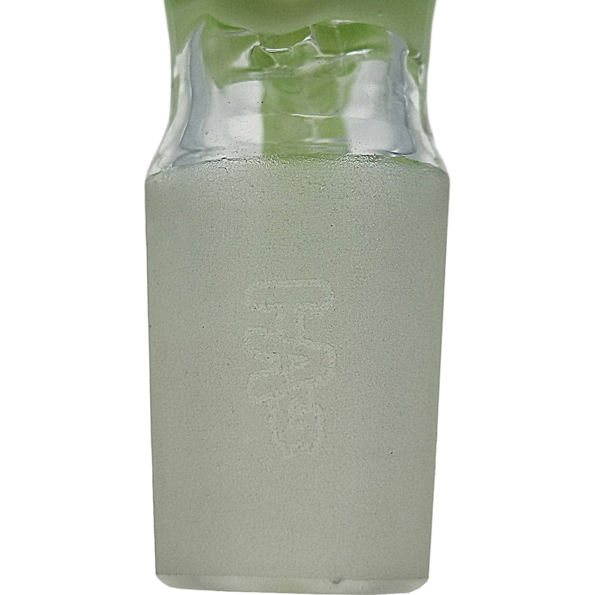 Thick Ass Glass 4-Hole Disc Screen Bong Slide w/ Horn Handle