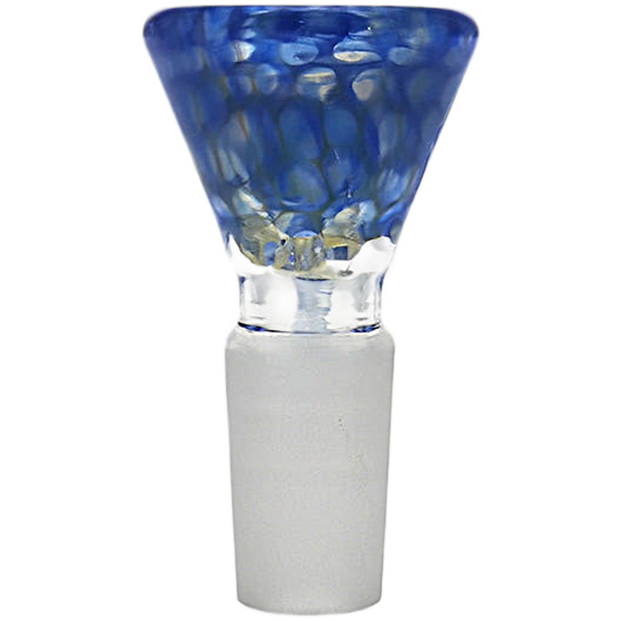 Thick Ass Glass 4-Hole Disc Screen Bong Slide w/ Horn Handle