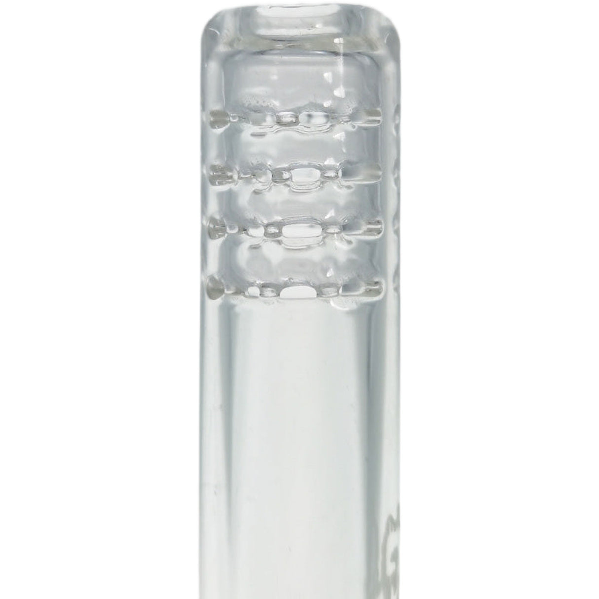 Thick Ass Glass Quartz Downstem 18/14MM 32-Slit Diffusion - 2.75" & 5.75" Sizes