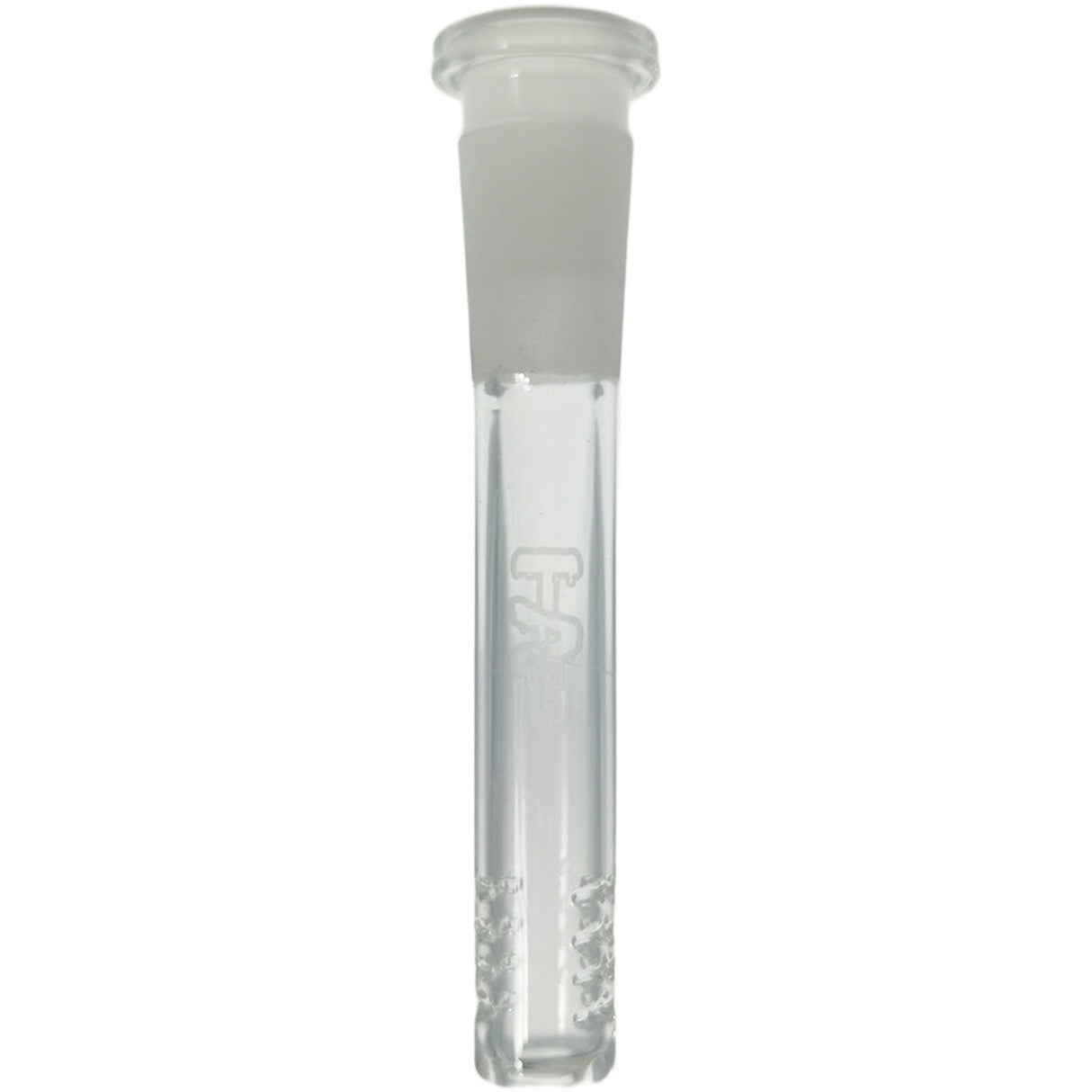 Thick Ass Glass Quartz Downstem 18/14MM 32-Slit Diffusion - 2.75" & 5.75" Sizes