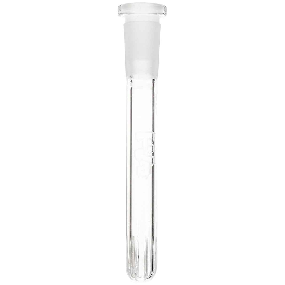 Thick Ass Glass Showerhead Downstem 18-14MM Closed End, Flame Polished