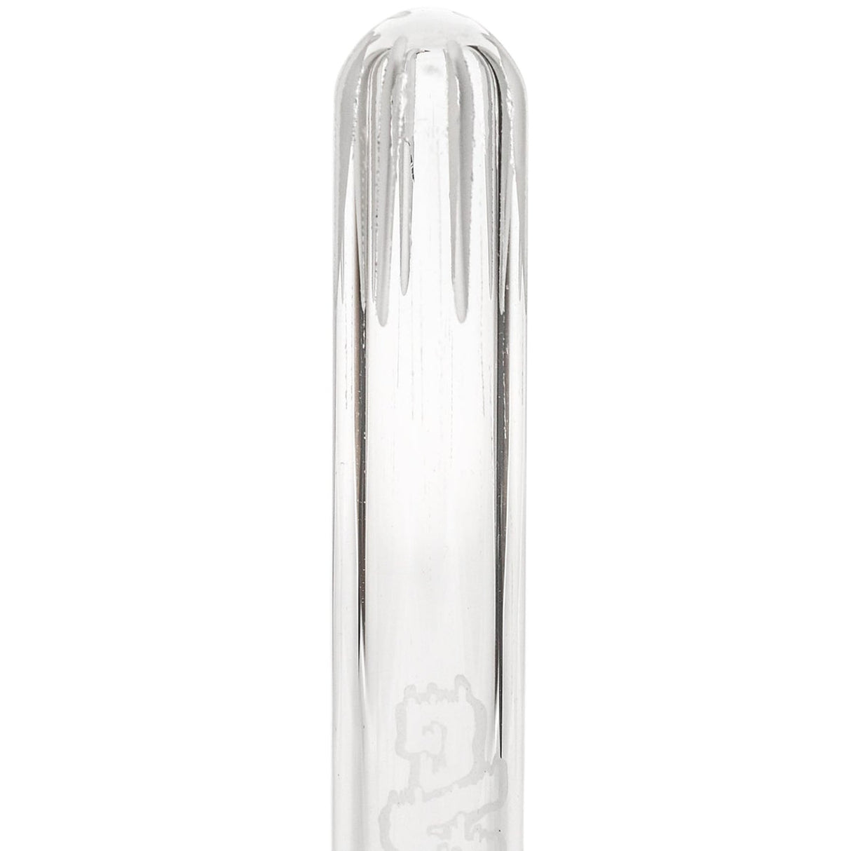 Thick Ass Glass Showerhead Downstem 18-14MM Closed End, Flame Polished
