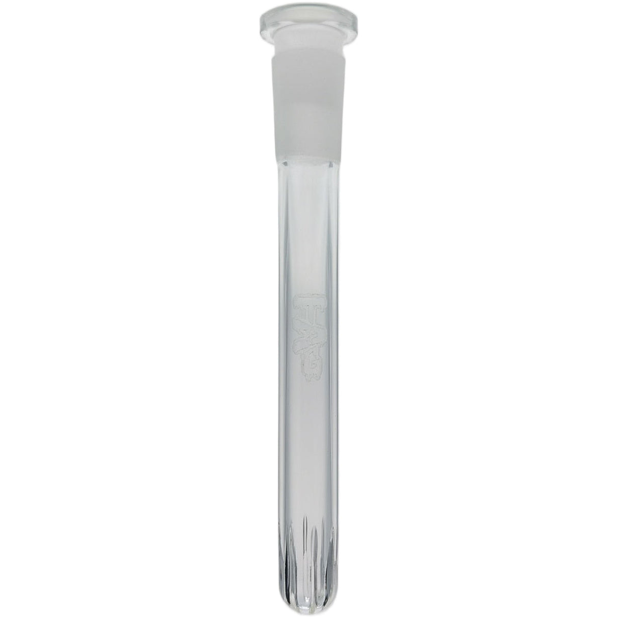 Thick Ass Glass Showerhead Downstem 18-14MM Closed End, Flame Polished