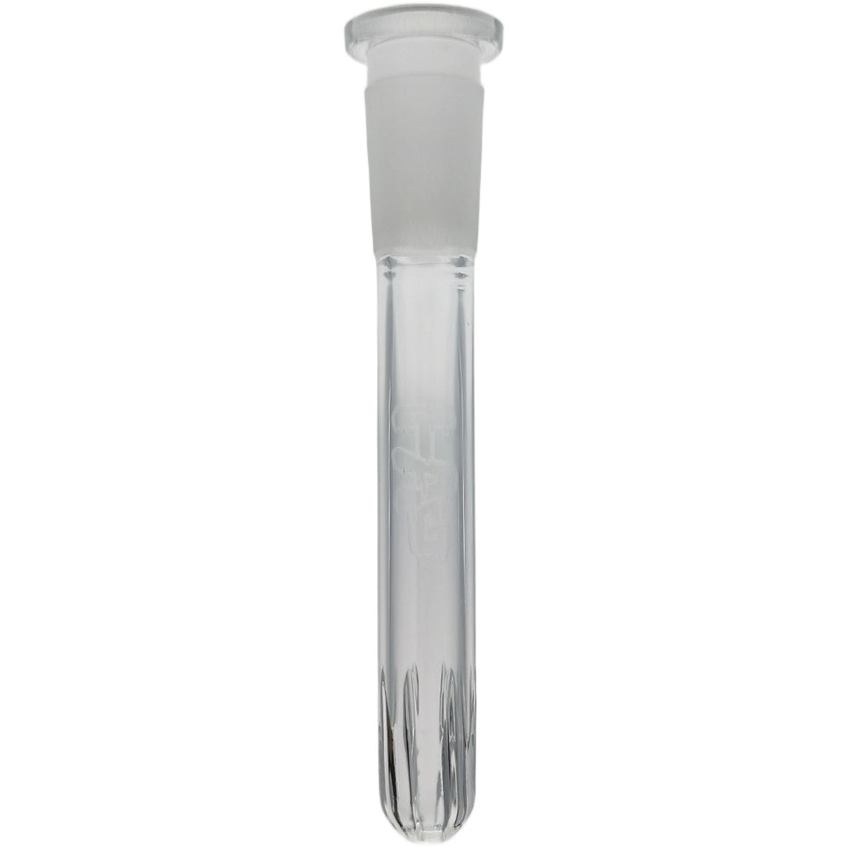 Thick Ass Glass Showerhead Downstem 18-14MM Closed End, Flame Polished