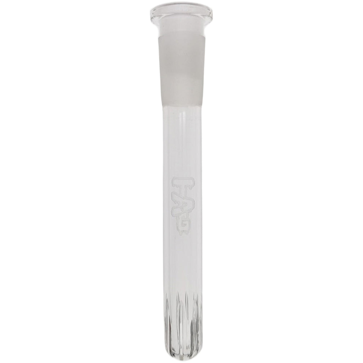 Thick Ass Glass Showerhead Downstem 18-14MM Closed End, Flame Polished
