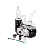 Dablamp Induction Electric Dab Rig - 4200mAh with ceramic and quartz inserts, front view on white background