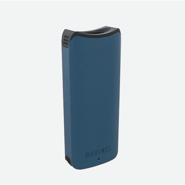 DaVinci ARTIQ Portable Vaporizer in Blue - 360 Degree View