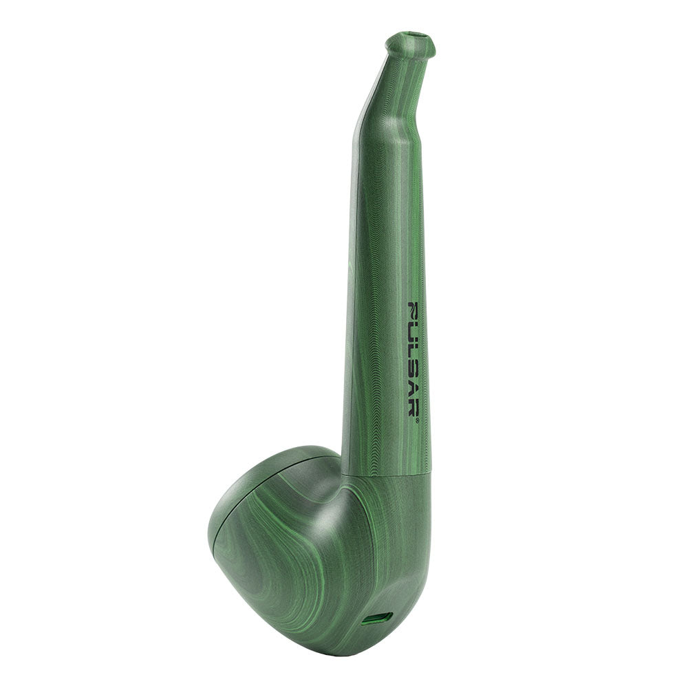 Pulsar 510 DL Pipe in green, side view, featuring variable voltage and 650mAh battery
